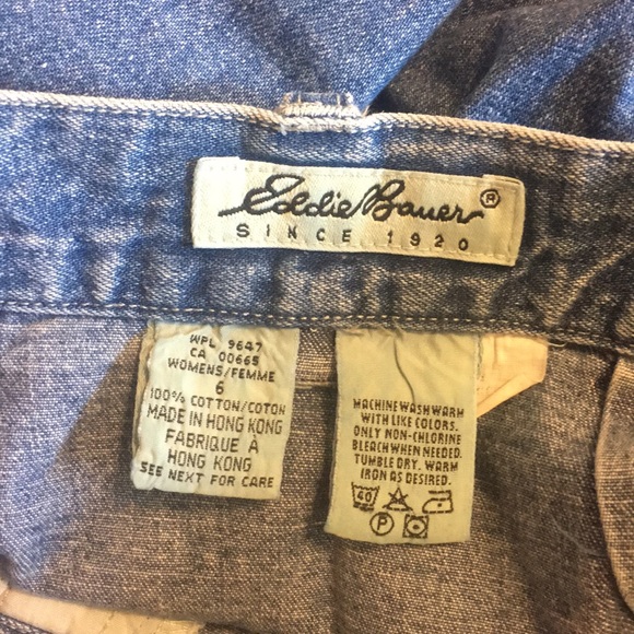 Eddie Bauer Vintage Denim Skirt - Picture 5 of 5